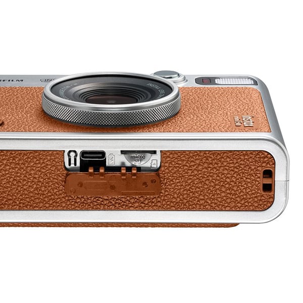 Fujifilm Instax mini Evo - Brown (Type C) 1/5" 2560 x 1920 pixlar CMOS Brun, Silver