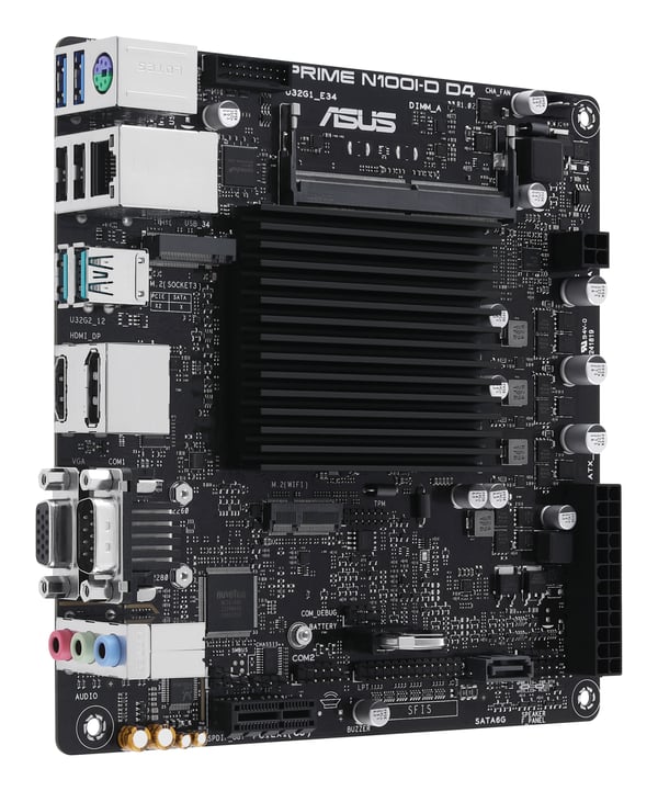 ASUS PRIME N100I-D D4 NA (integrerad CPU) Mini-ITX