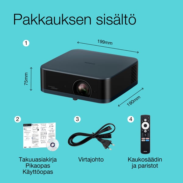 Epson Lifestudio Pop Plus – EF-62N laivastonsininen