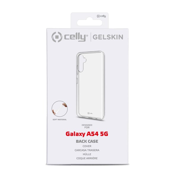 Celly GELSKIN mobiltelefonfodral 16,3 cm (6.4") Mobilskal Transparent