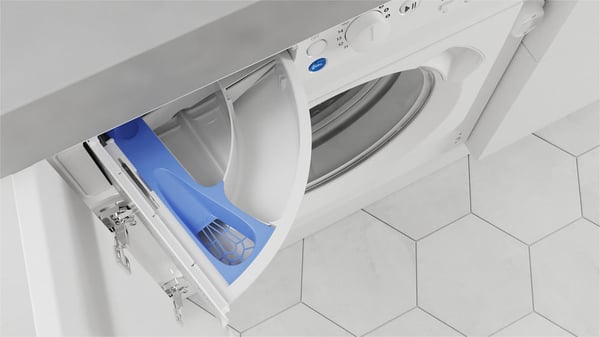 Indesit BI WDIL 861485 EU vaskemaskine - tørretumbler Indbygget Front-læsning