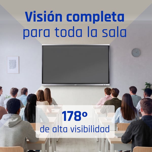 iggual Orchid 86" Webcam Interaktivt fladpanel 2,18 m (86") LED Wi-Fi 400 cd/m² 4K Ultra HD Sort Berøringsskærm Indbygget processer Android