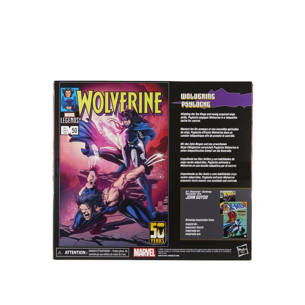 Marvel Wolverine and Psylocke
