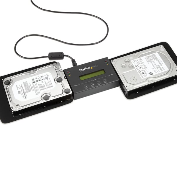 StarTech.com 2,5 / 3,5 SATA / SSD Hårddisk Duplicator / Eraser - Hårddisk Kopieringsstation med 14