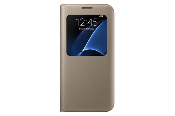 Samsung EF-CG935 mobiltelefon etui 14 cm (5.5") Flipetui Guld