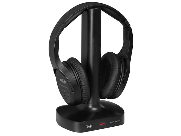 Trevi FRS 1480 R Kuulokkeet Langallinen & langaton Pääpanta Musiikki USB Type-C Latausteline Musta