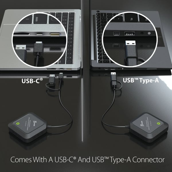 j5create JVW120-N Langaton laajennin USB™-kameroille/-mikrofoneille/-kaiuttimille