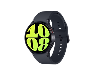 Samsung Galaxy Watch6 3,81 cm (1.5") OLED 44 mm Digital 480 x 480 pixlar Pekskärm 4G grafit Wi-Fi GPS