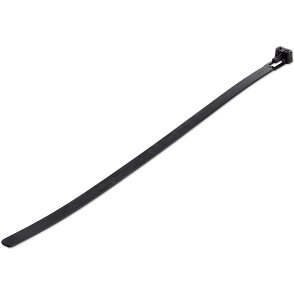 StarTech.com CBMZTRB10BK nippuside Avattava johdinside Nailon, Muovi Musta 1000 kpl StarTech.com CBMZTRB10BK nippuside Avattava johdinside Nailon, Muovi Musta 1000 kpl