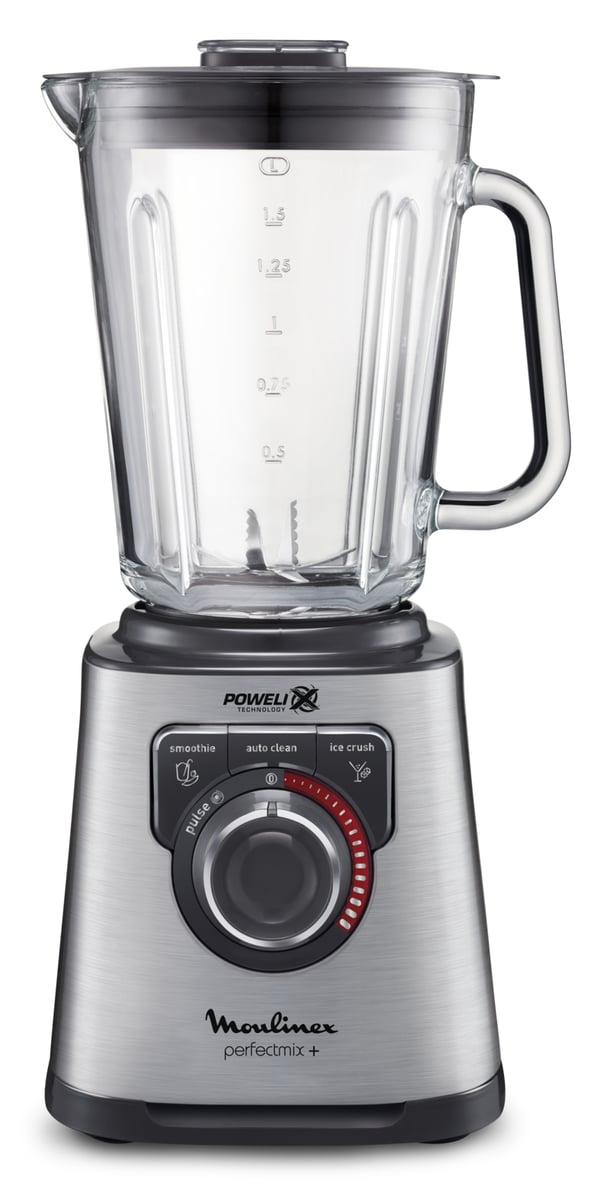 Moulinex LM811D 1,5 l Bänkmixer 1200 W Stål, Grå