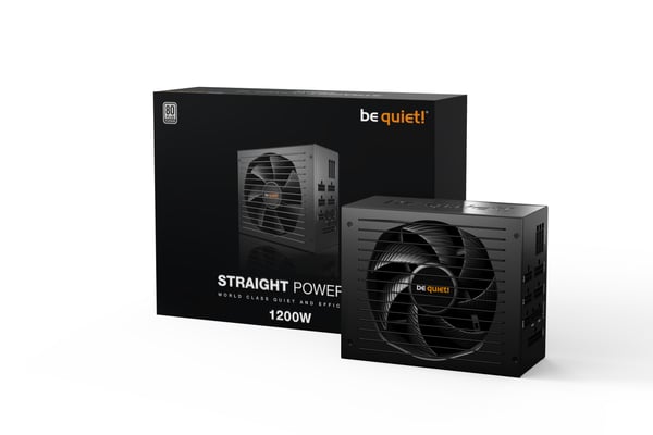 be quiet! Straight Power 12 strömförsörjningsenheter 1200 W 20+4 pin ATX ATX Svart