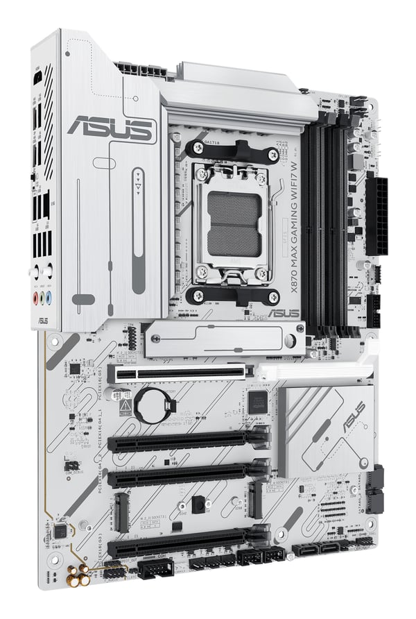 ASUS X870 MAX GAMING WIFI7 W AMD X870 Pistoke AM5 ATX