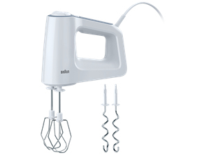 Braun HM 3100 WH Håndmixer 500 W Hvid