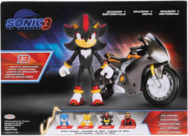 Sonic the Hedgehog 3 Shadow & Motorcycle