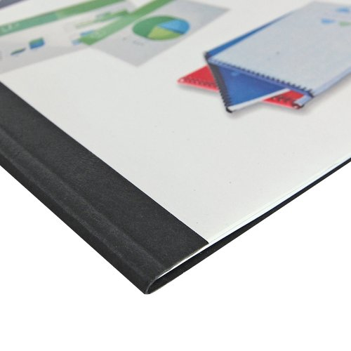 GBC ThermaBind Leathergrain Cover 3mm Royal Blue (100) papirklemme