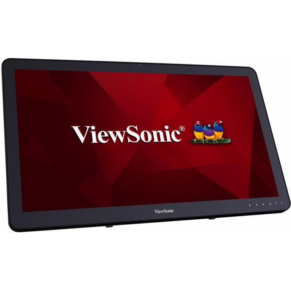 Viewsonic TD2430 tietokoneen litteä näyttö 59,9 cm (23.6") 1920 x 1080 pikseliä Full HD LCD Kosketusnäyttö Monikäyttäjä Musta