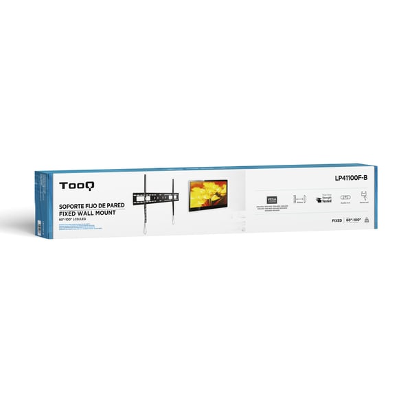 TooQ LP41100F-B TV-kiinnike 2,54 m (100") Musta