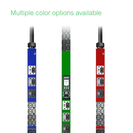 APC NetShelter Rack PDU Advanced strømforsyningsenhed (PDU) 48 AC stikkontakt(er) 0U Sort