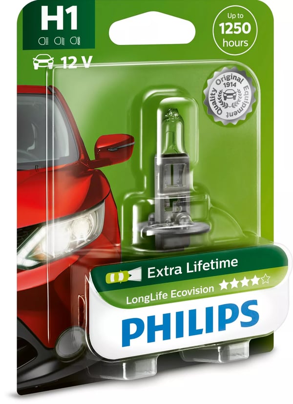 Philips LongLife EcoVision 12258LLECOB1 Længere levetid