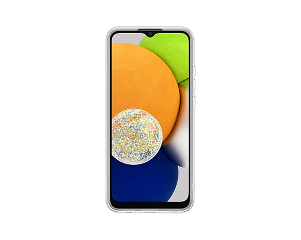 Samsung EF-QA036TTEGEU mobiltelefon etui 16,5 cm (6.5") Cover Transparent