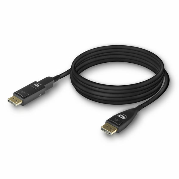 ACT AK4153 DisplayPort kabel 25 m Sort