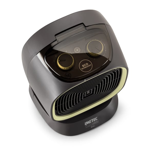 Imetec Silent Power Eco inomhus Grön, Grå 2100 W Elektrisk värmefläkt