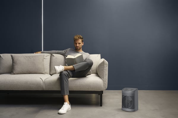 Rowenta Instant Comfort SO6511 inomhus Grå 2200 W Elektrisk värmefläkt