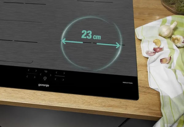 Gorenje GI6421SYB Sort, Grå Indbygget 59.5 cm Zone induktionskogeplade 4 zone(s)