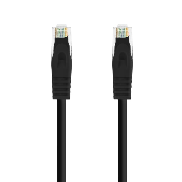 Nanocable 10.20.1800-L25-BK netværkskabel Sort 0,25 m Cat6a U/UTP (UTP) Rund