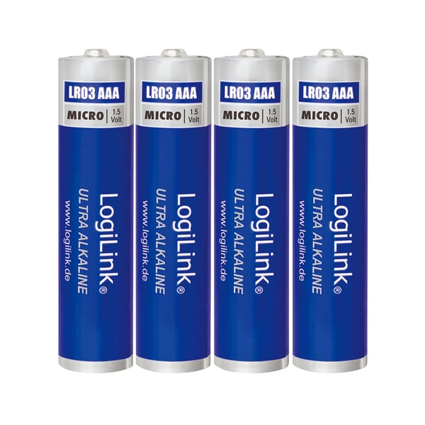 LogiLink LR03B4 husholdningsbatteri Engangsbatteri AAA Alkaline