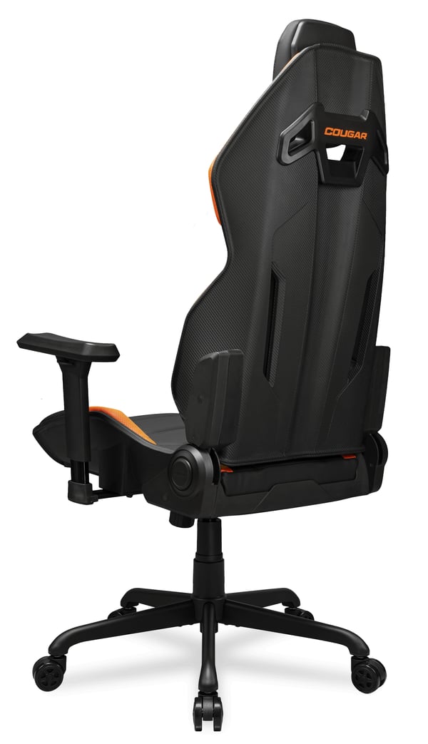COUGAR 3MARXORB.0001 video spillestol PC gamingstol Polstret sæde Sort, Orange