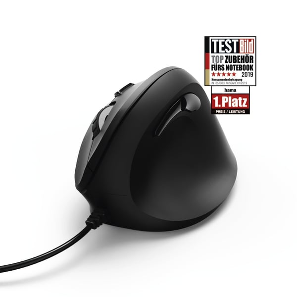 Hama EMC-500 hiiri Office Oikeakätinen USB A-tyyppi Optinen 1800 DPI