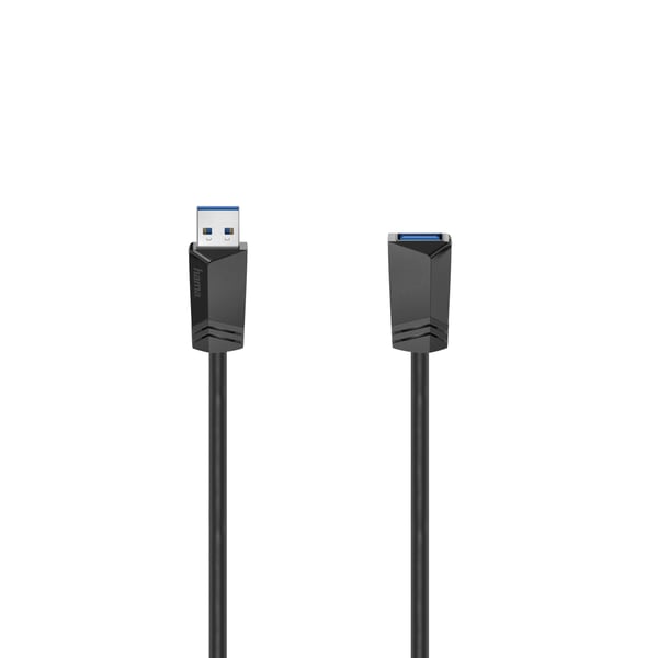 Hama 00200628 USB-kabel 1,5 m USB A 5 Gbit/sek. Sort Hama 00200628 USB-kabel 1,5 m USB A 5 Gbit/sek. Sort