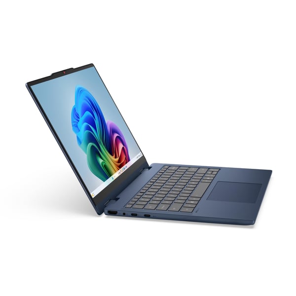 Lenovo IdeaPad 5 2-in-1 14IPH11 Copilot+ PC Intel Core Ultra 5 322 Hybrid (2-i-1) 35,6 cm (14") Berøringsskærm WUXGA 16 GB DDR5-SDRAM 512 GB SSD Wi-Fi 6 (802.11ax) Windows 11 Home Blå Italiensk