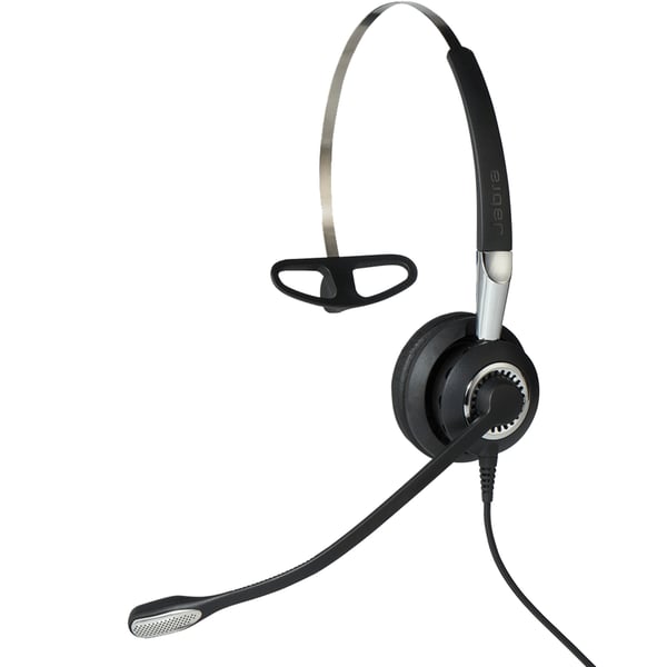 Jabra BIZ 2400 II Headset Kabel Huvudband, Öronkrok, Hals-band Kontor/callcenter