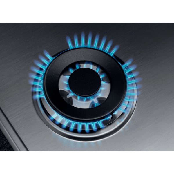 AEG HGB75520SM Rustfrit stål Indbygget 75 cm Gaskomfur 5 zone(s)