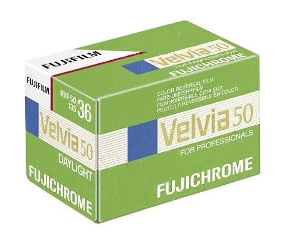 Fujifilm Velvia 50 värifilmi 36 laukausta
