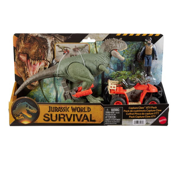 Jurassic World CAPTURE CLAW ATV Pack
