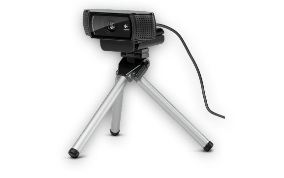 Logitech HD Pro C920 webcam 1920 x 1080 pixel USB 2.0 Sort