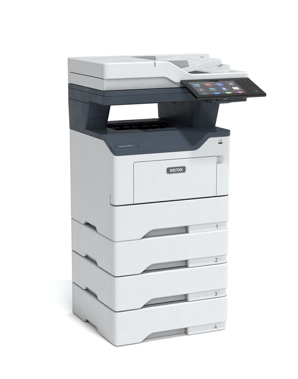 Xerox VersaLink B415 A4 47 sid/min dubbelsidig kopiering/utskrift/scanning/fax, PS3 PCL5e/6, 2 magasin totalt 650 ark