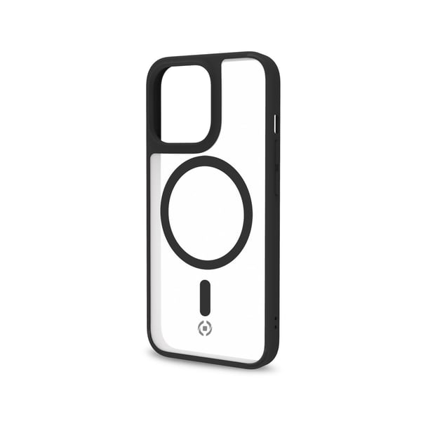 Celly Magmatt mobiltelefonfodral 15,5 cm (6.1") Mobilskal Svart, Transparent