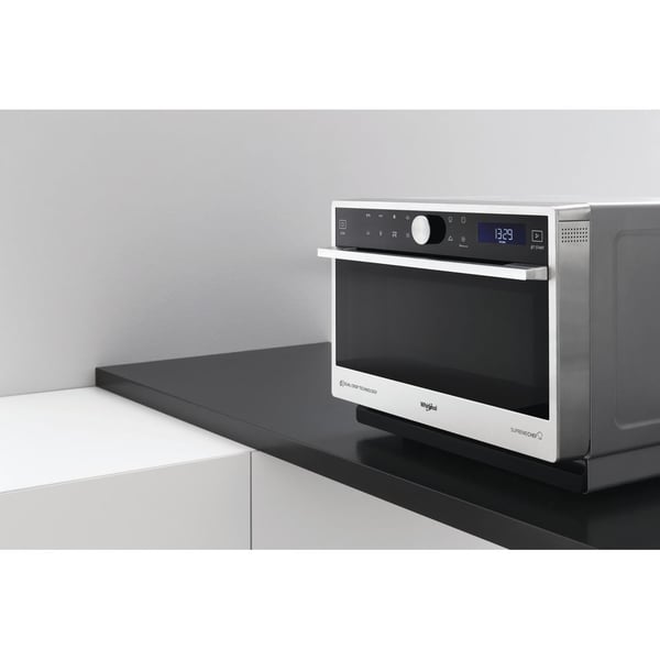 Whirlpool Supreme Chef MWSC 9133 SX Musta, Ruostumaton teräs Yhdistelmämikroaaltouuni Pöytämalli 33 L 1000 W