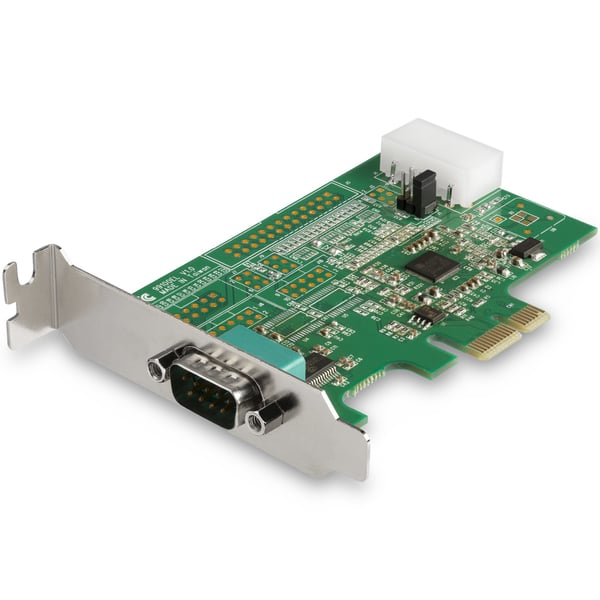 StarTech.com PCI Express RS232 seriell kortadapter med 4 portar - 16950 UART