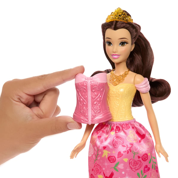 Disney Princess Belle 2-in-1 Stories Fashion Doll