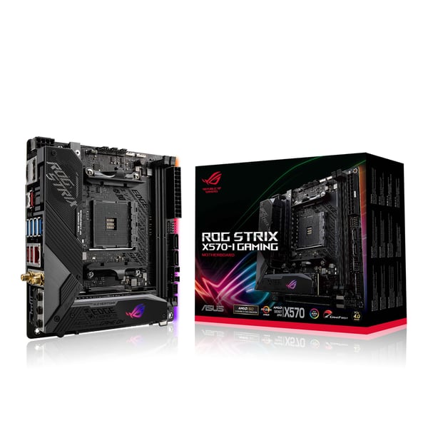 ASUS ROG Strix X570-I Gaming AMD X570 Stik AM4 mini ITX ASUS ROG Strix X570-I Gaming AMD X570 Stik AM4 mini ITX