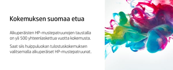 HP 300XL, alkuperäinen riittoisa kolmivärinen mustekasetti