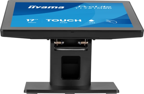 iiyama ProLite T1721MSC-B3 platta pc-skärmar 43,2 cm (17") 1280 x 1024 pixlar SXGA Pekskärm Bordsskiva Svart