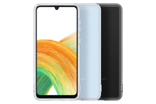 Samsung EF-QA336TTEGWW matkapuhelimen suojakotelo 16,5 cm (6.5") Suojus Läpinäkyvä