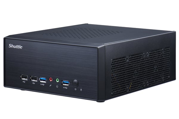 Shuttle XPС slim XH610G2 datorhölje & moderkort Skrivbord Svart Intel H610 LGA 1700