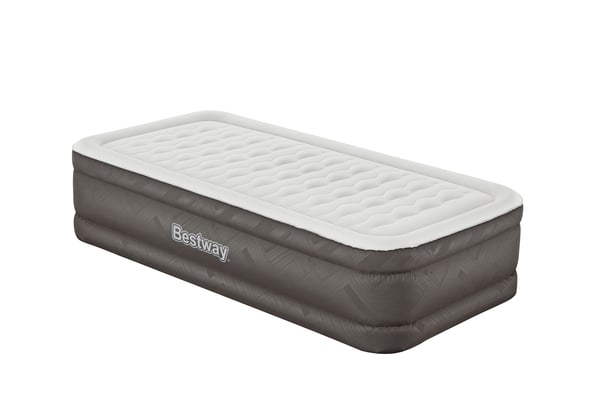 Bestway 69048 / 23 luftmadrass Enkelmadrass Grå, Vit Unisex